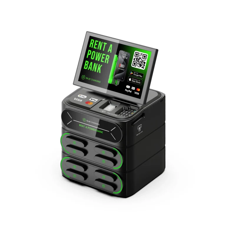 BAJIE-8口叠加内置POS机柜-外漏键盘款-黑色-右顶面-1