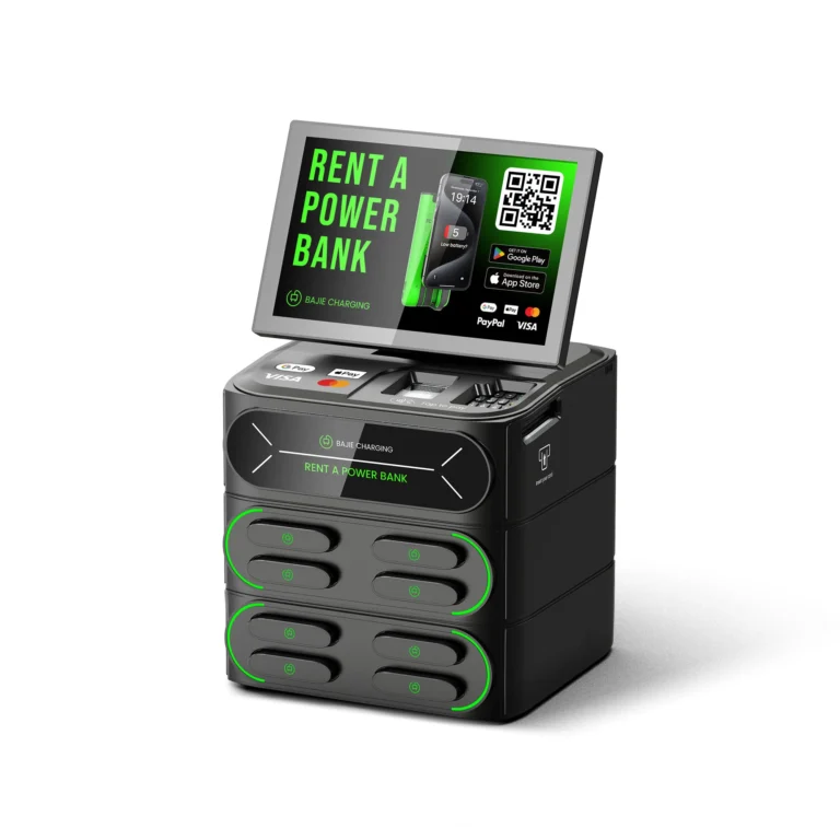 BAJIE-8口叠加内置POS机柜-外漏键盘款-黑色-右顶面-2