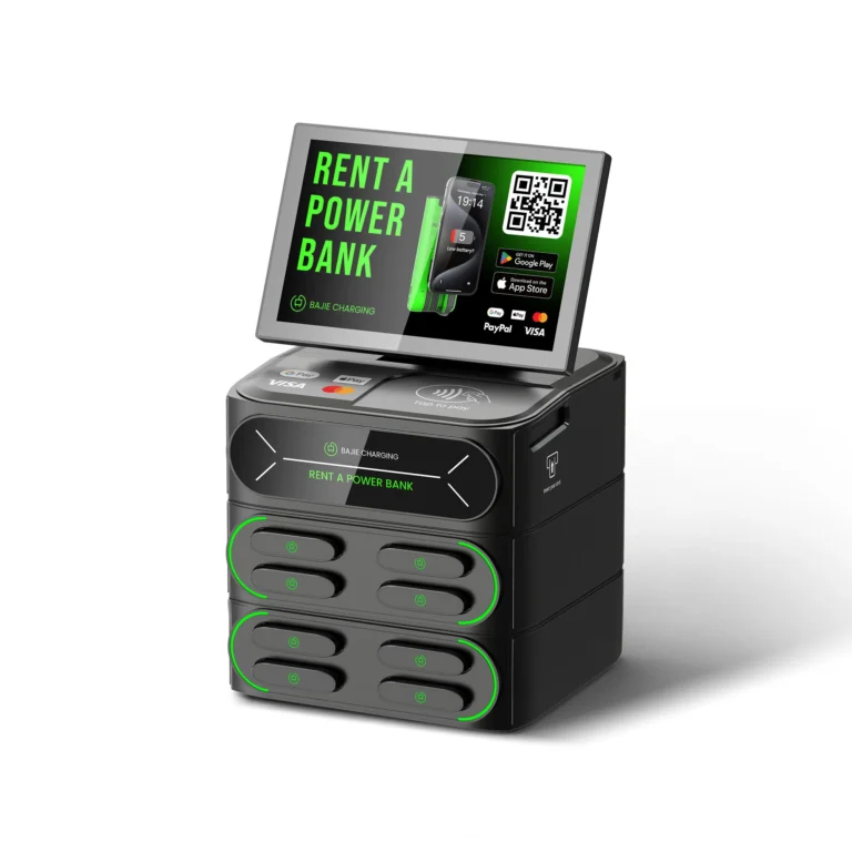 BAJIE-8口叠加内置POS机柜-黑色-右顶面-2