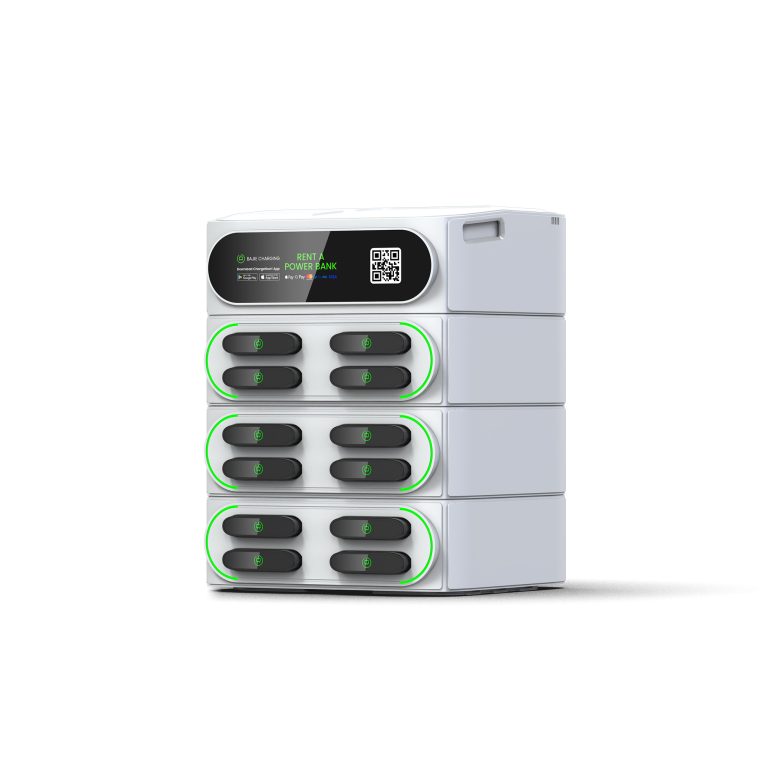 BAJIE CHARGING-8口叠加内置POS机柜-不带屏-黑色-顶部-1