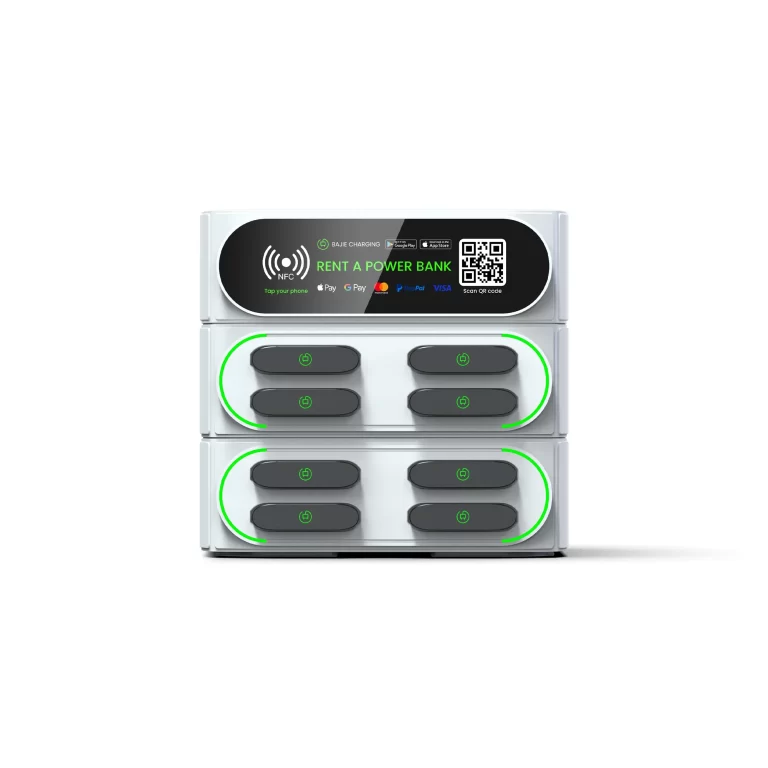 8口叠加机柜-NFC-白色-正面-1