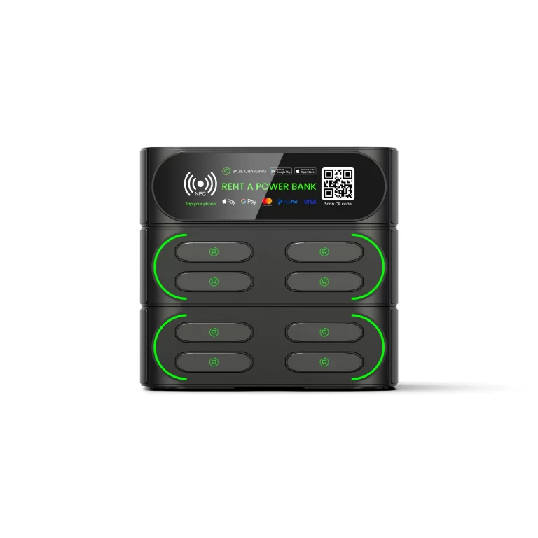 8口叠加机柜-NFC-黑色-正面-1