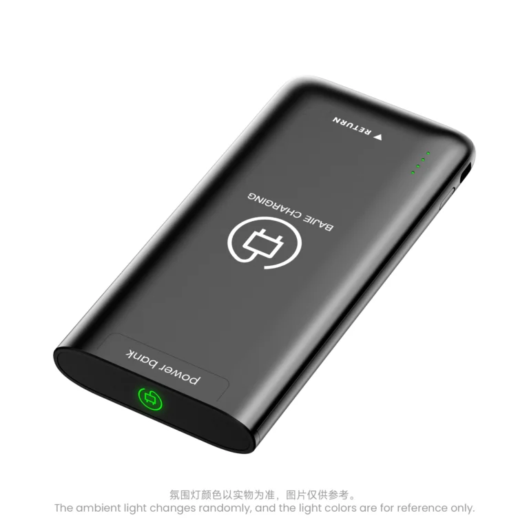 BAJIE-ZBJ601-充电宝-黑色-斜正顶面-1